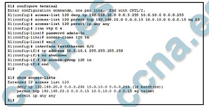 CCNA4 v6 Capítulo 4 Examen Español